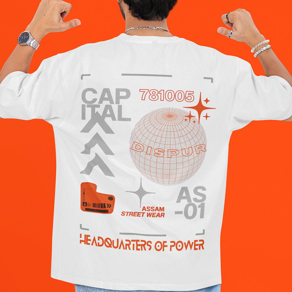 DISPUR (Unisex OVERSIZED TShirt 250GSM TOP QUALITY Cotton)