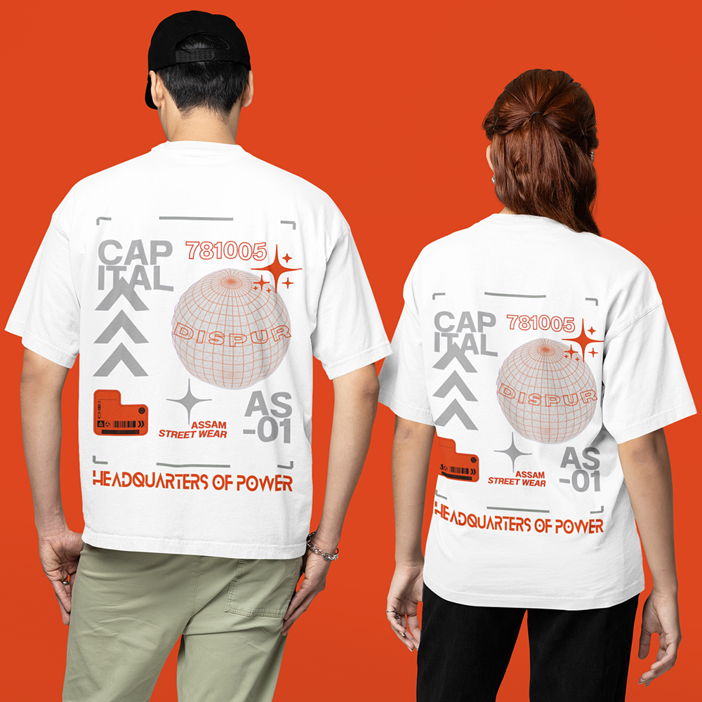 DISPUR (Unisex OVERSIZED TShirt 250GSM TOP QUALITY Cotton)