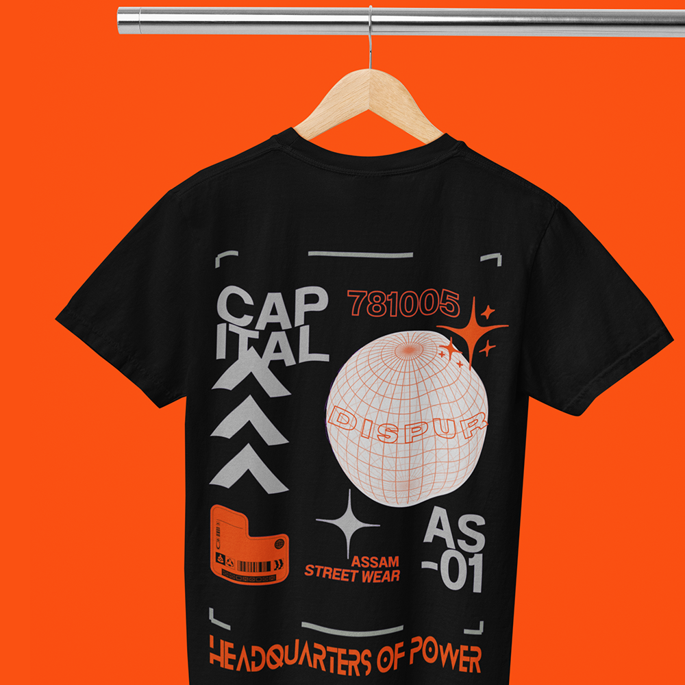 DISPUR (Unisex OVERSIZED TShirt 250GSM TOP QUALITY Cotton)