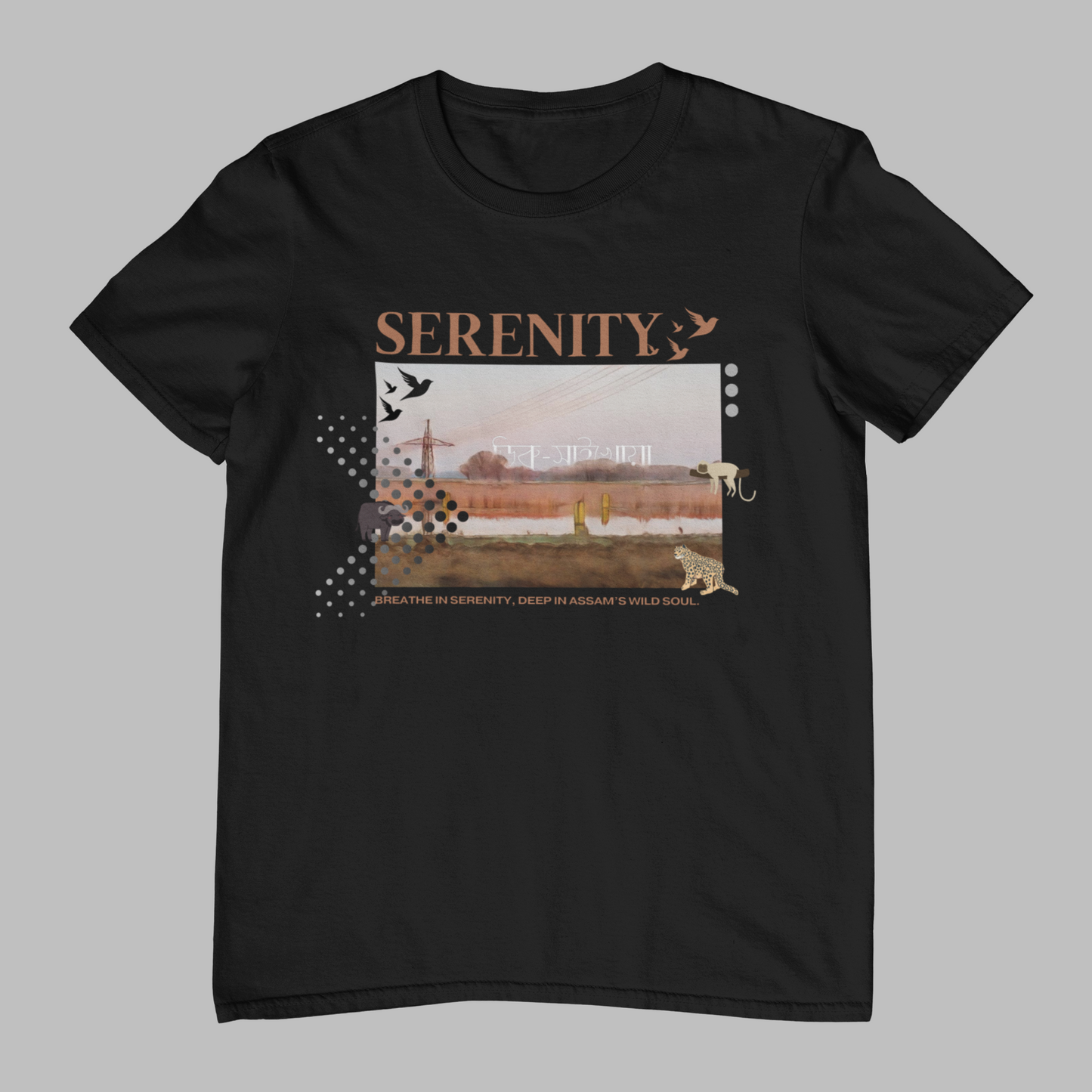 TINSUKIA (Unisex TShirt 180GSM Biowash Premium Cotton)