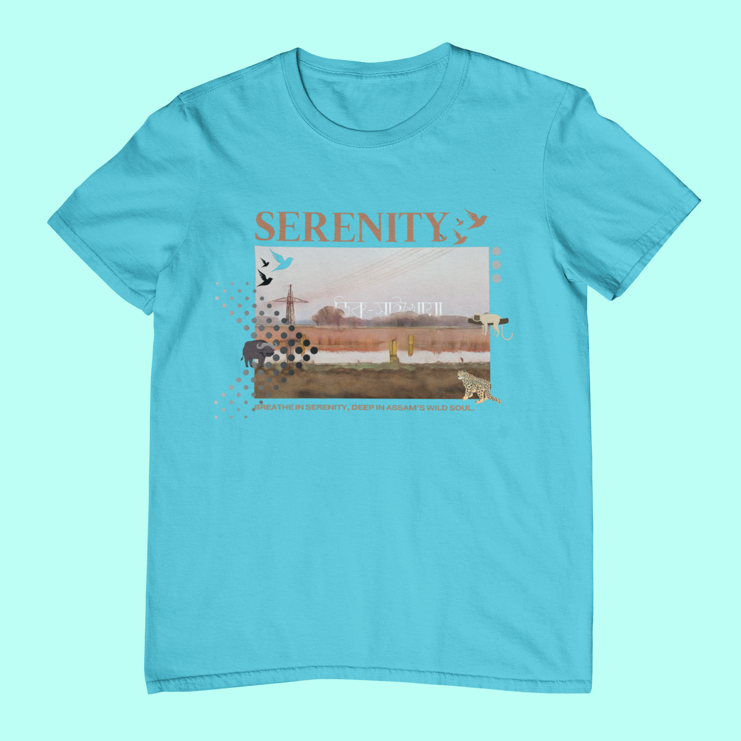 TINSUKIA (Unisex TShirt 180GSM Biowash Premium Cotton)