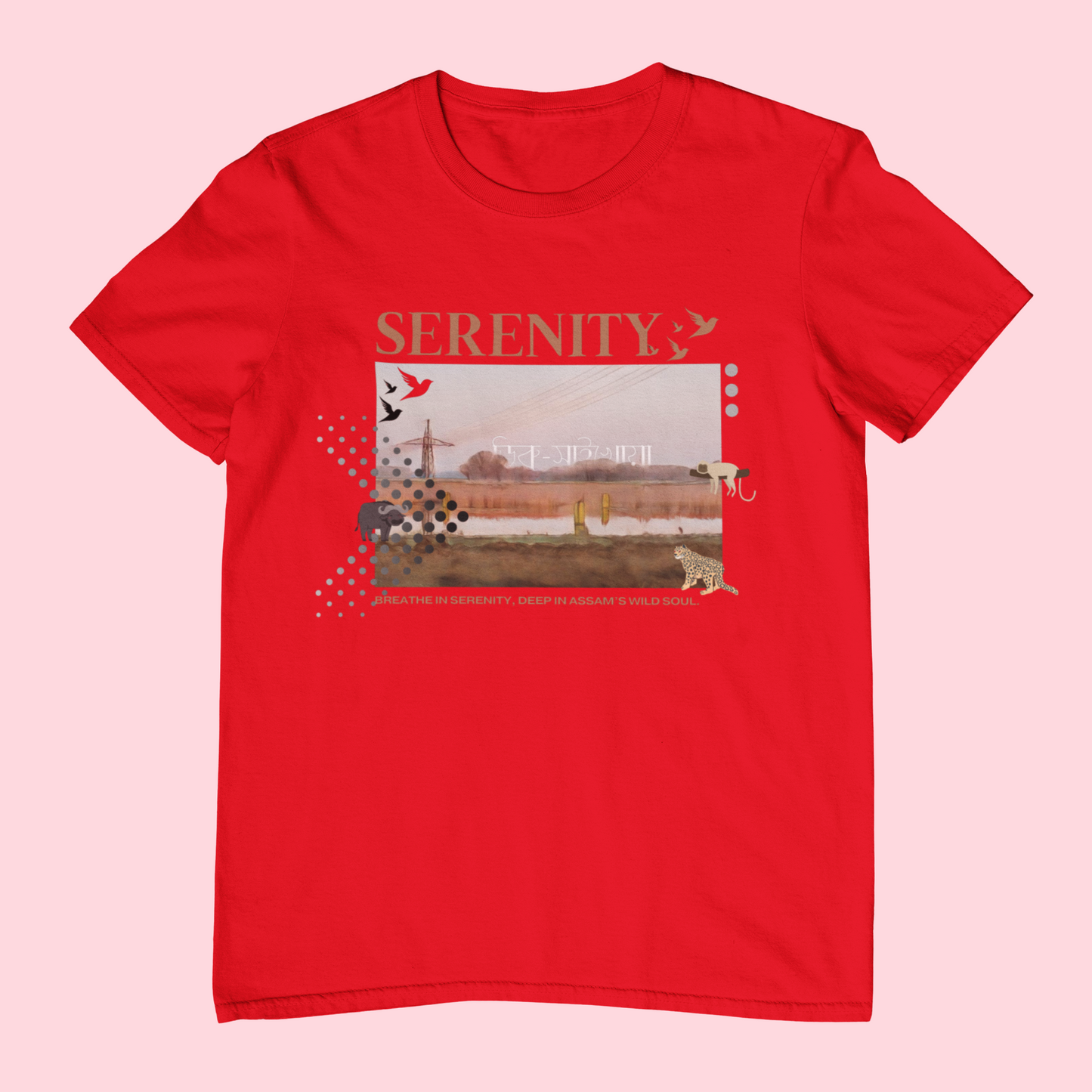 TINSUKIA (Unisex TShirt 180GSM Biowash Premium Cotton)