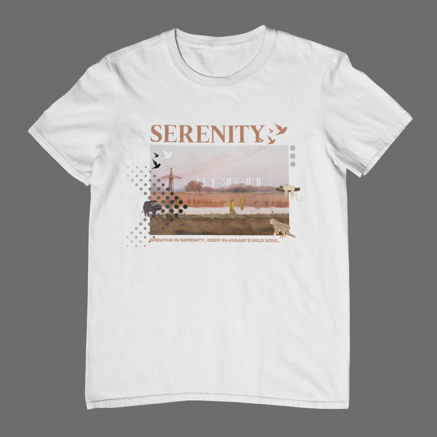 TINSUKIA (Unisex TShirt 180GSM Biowash Premium Cotton)