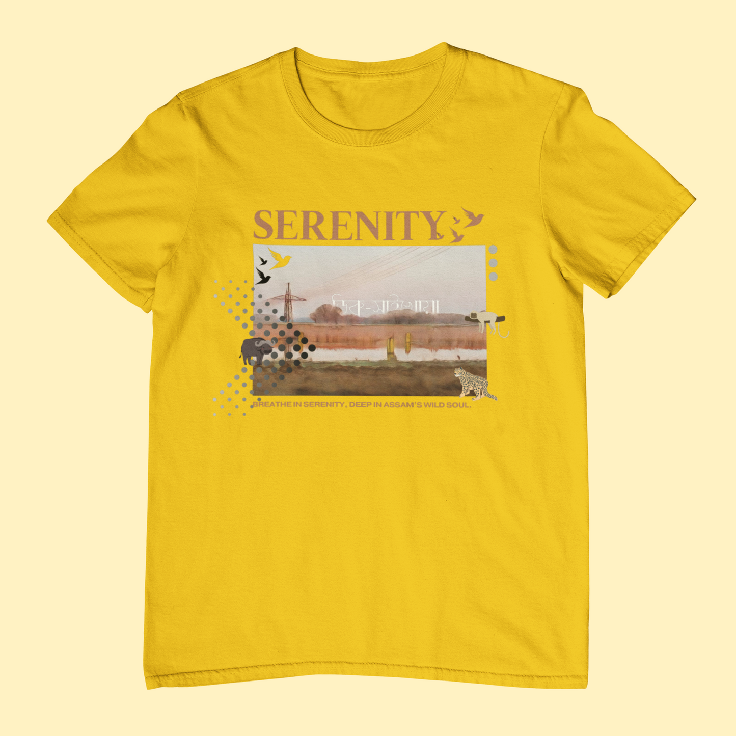 TINSUKIA (Unisex TShirt 180GSM Biowash Premium Cotton)