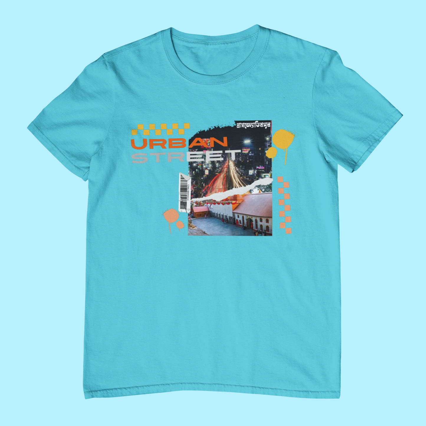 GUWAHATI (Unisex TShirt 180GSM Biowash Premium Cotton)