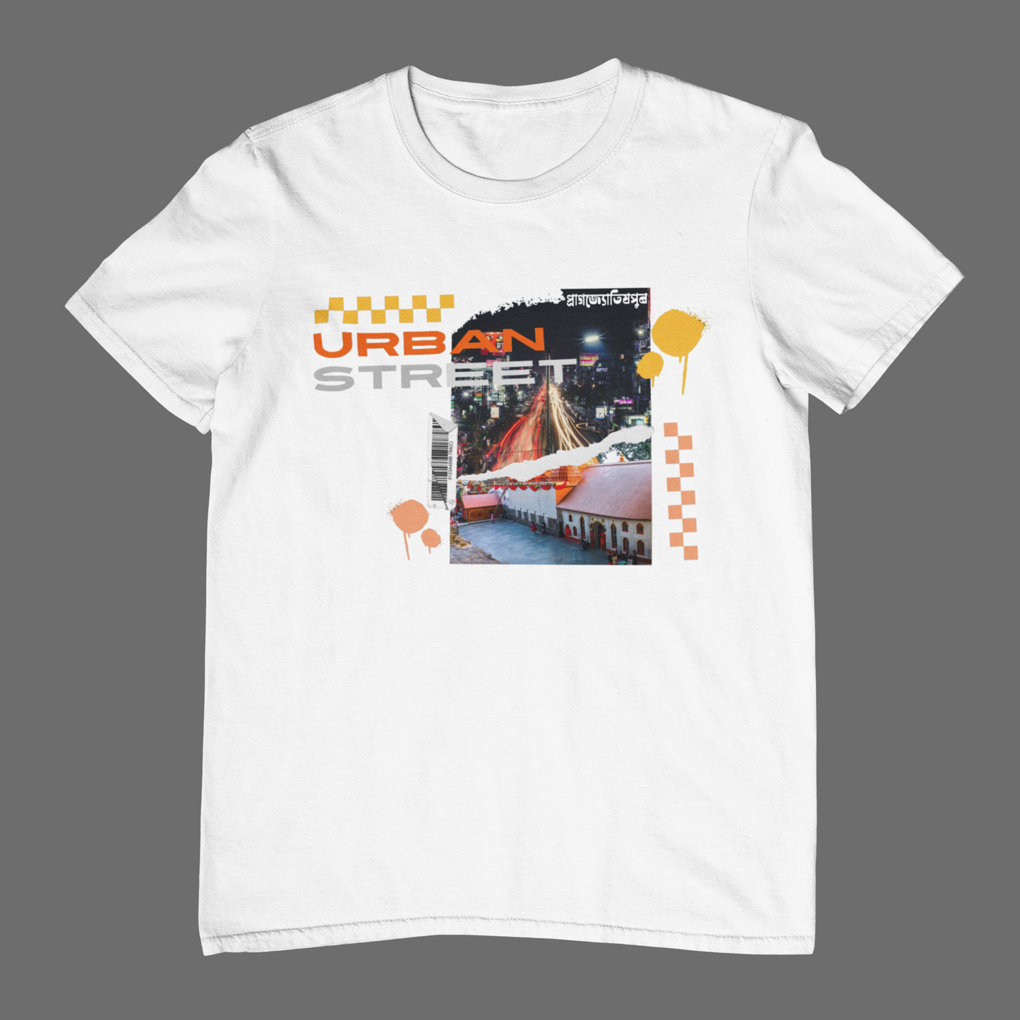 GUWAHATI (Unisex TShirt 180GSM Biowash Premium Cotton)
