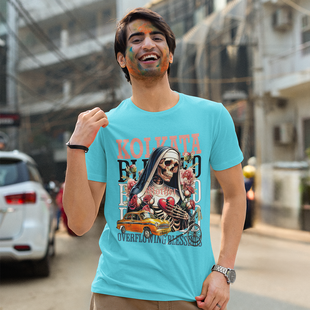 KOLKATA (Unisex TShirt 180GSM Biowash Cotton)