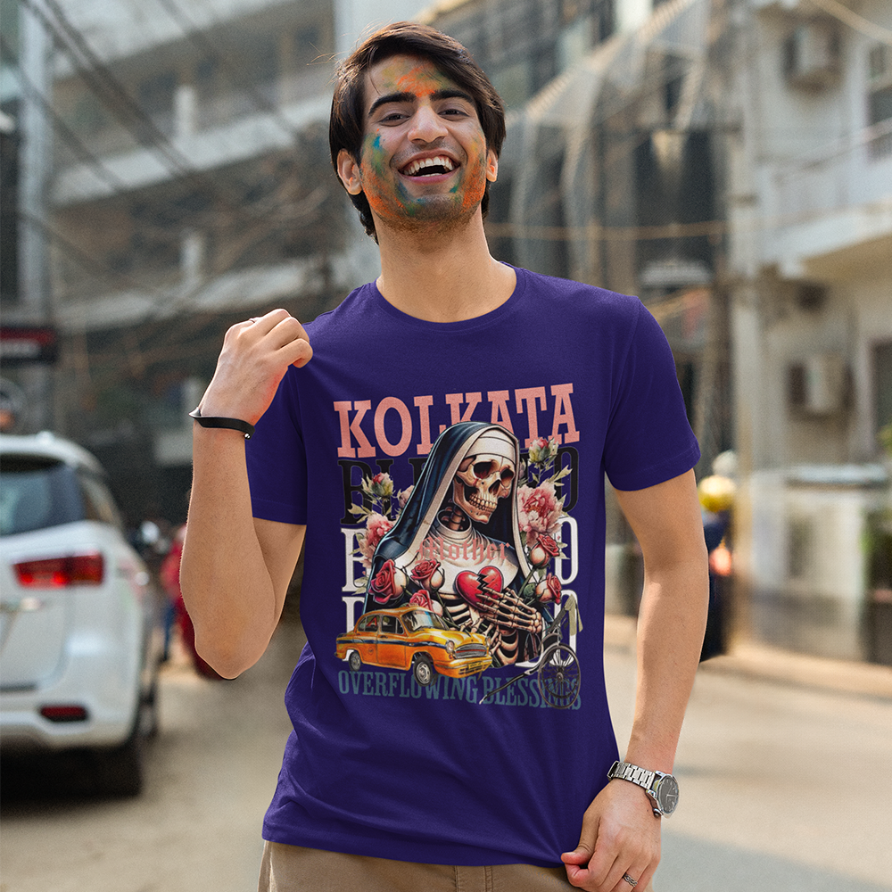 KOLKATA (Unisex TShirt 180GSM Biowash Cotton)