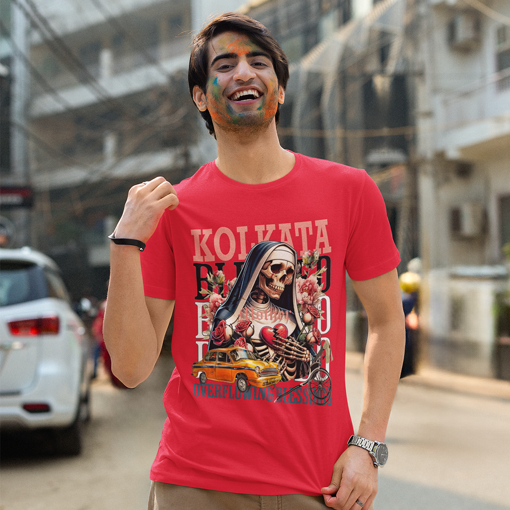 KOLKATA (Unisex TShirt 180GSM Biowash Cotton)