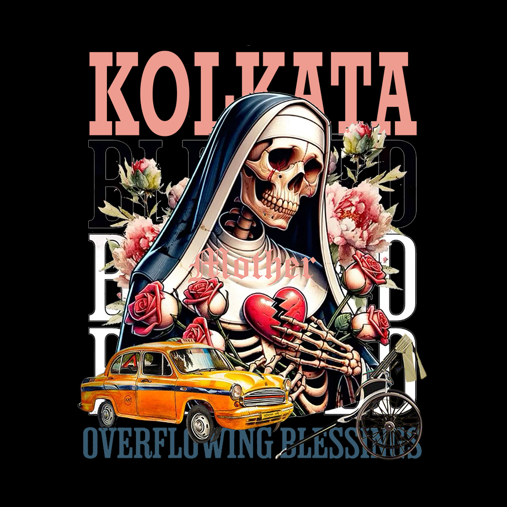 KOLKATA (Unisex TShirt 180GSM Biowash Cotton)