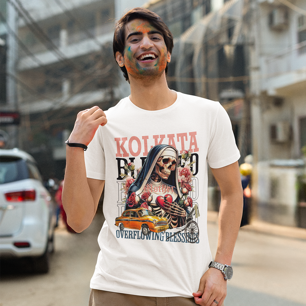 KOLKATA (Unisex TShirt 180GSM Biowash Cotton)