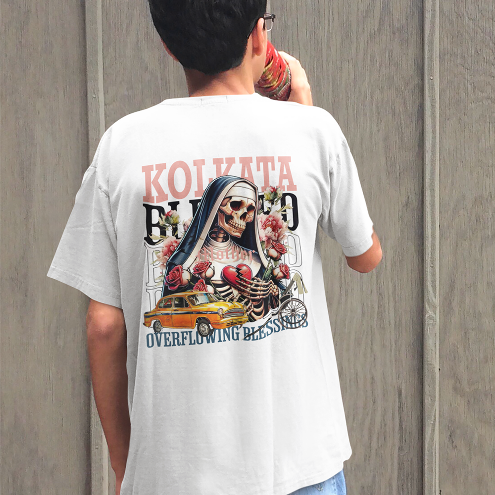 KOLKATA (Unisex OVERSIZED TShirt 240GSM Cotton)