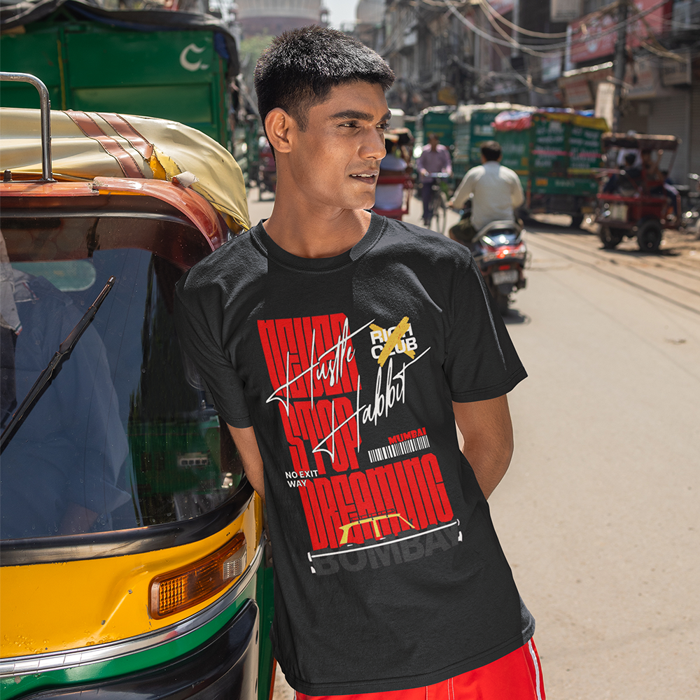 MUMBAI (Unisex TShirt 180GSM Biowash Cotton)