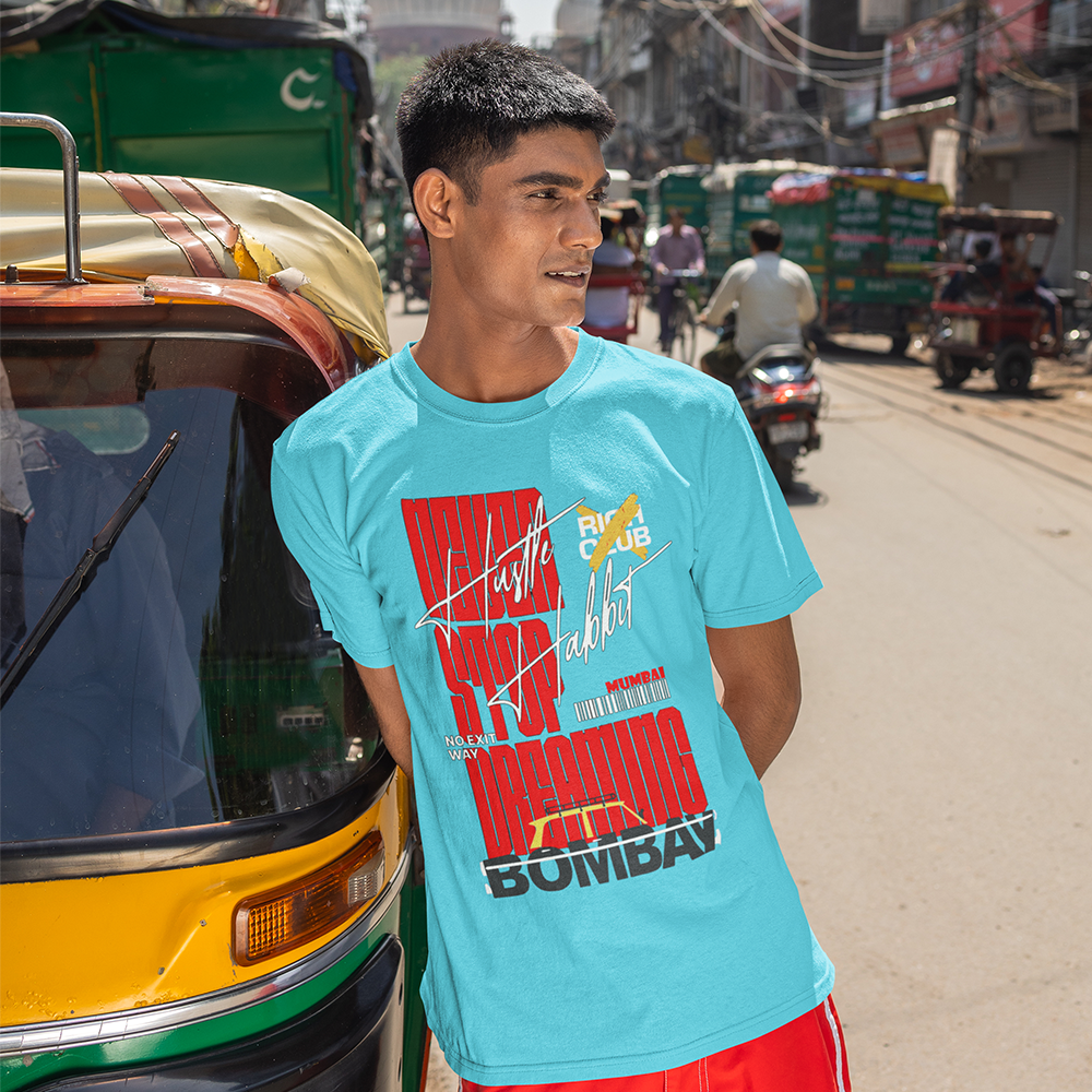 MUMBAI (Unisex TShirt 180GSM Biowash Cotton)