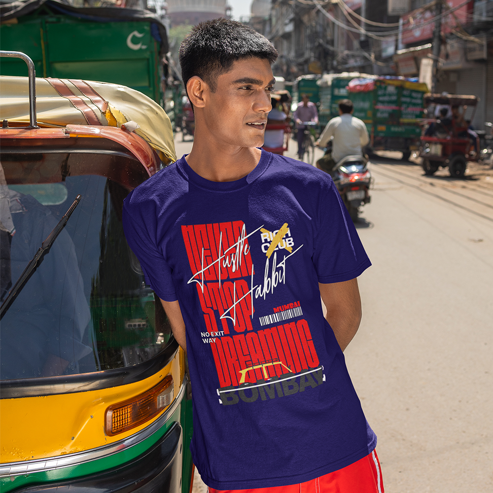 MUMBAI (Unisex TShirt 180GSM Biowash Cotton)
