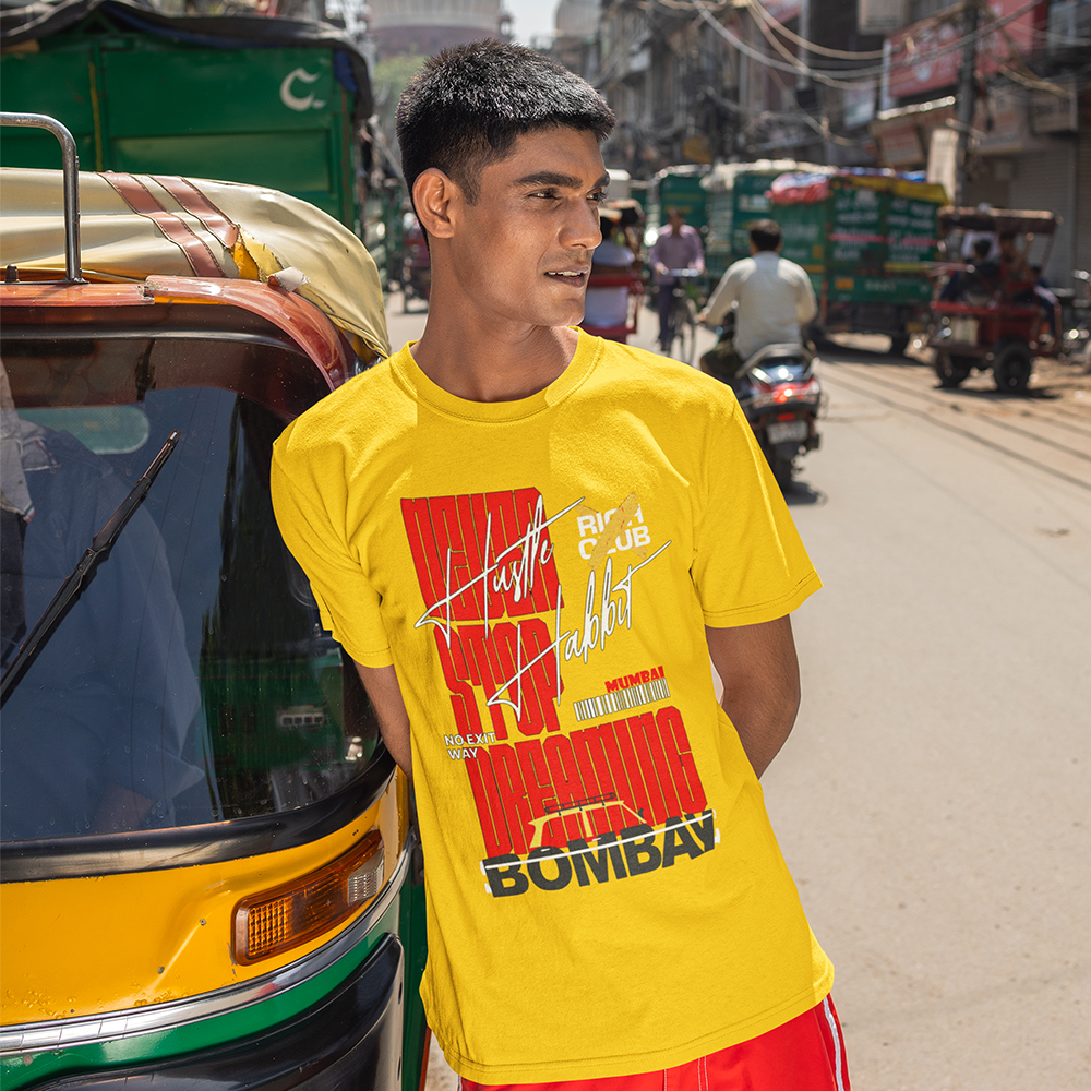 MUMBAI (Unisex TShirt 180GSM Biowash Cotton)