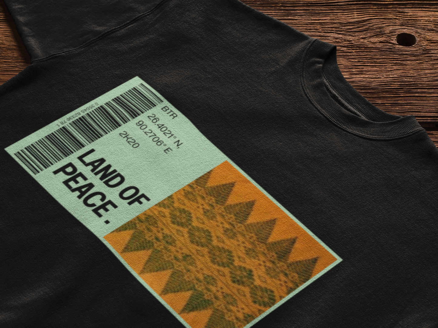 KOKRAJHAR (Unisex TShirt 180GSM Biowash Premium Cotton)