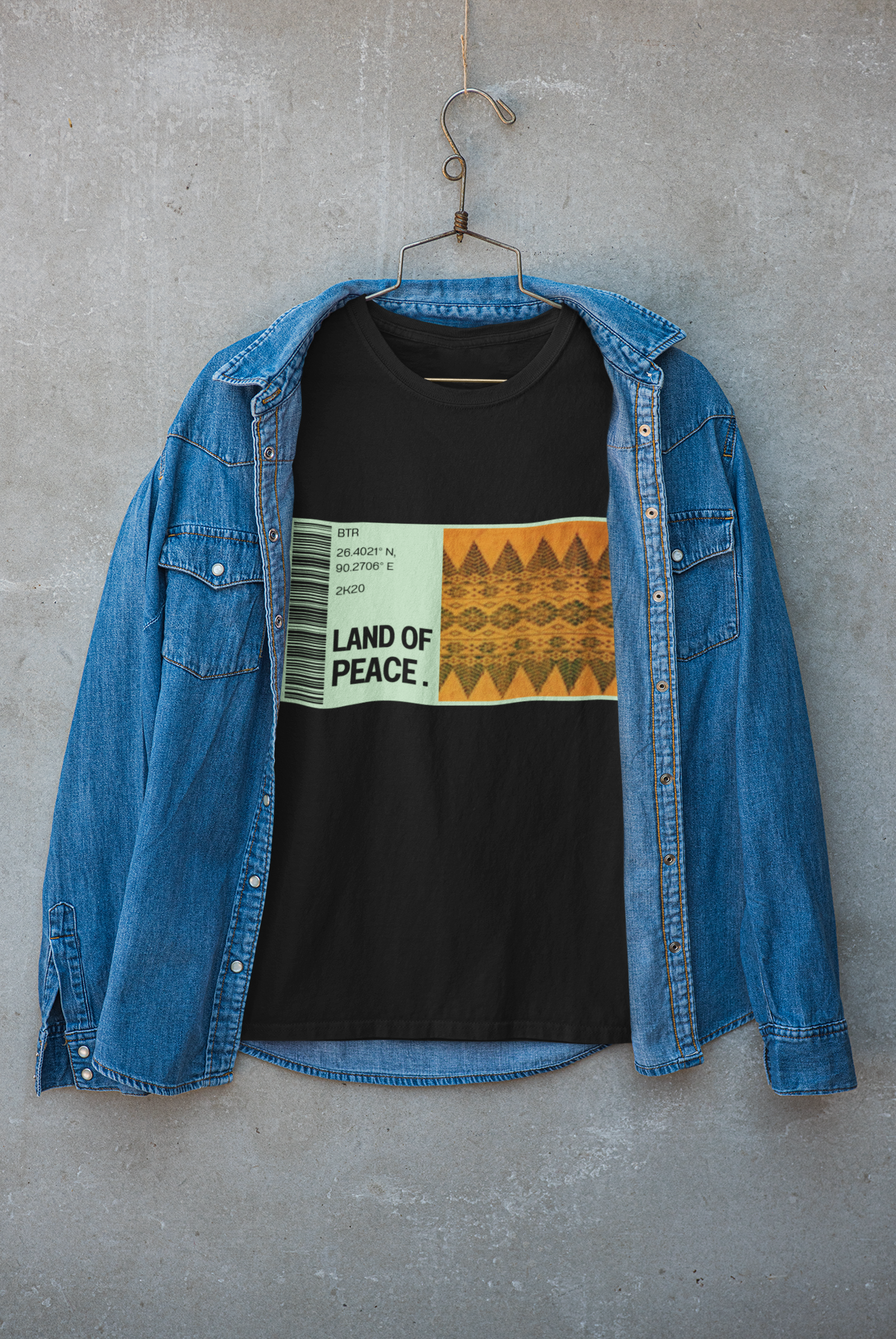 KOKRAJHAR (Unisex TShirt 180GSM Biowash Premium Cotton)