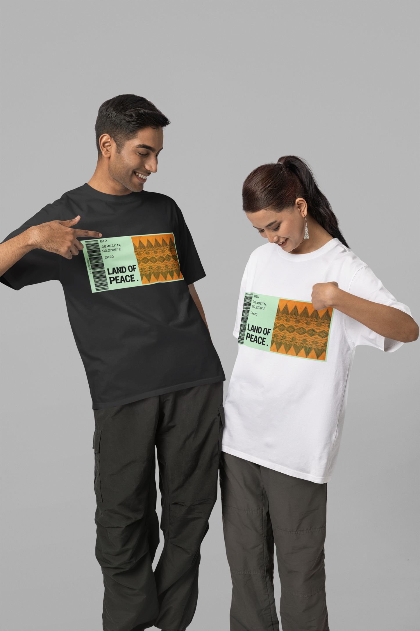 KOKRAJHAR (Unisex TShirt 180GSM Biowash Premium Cotton)