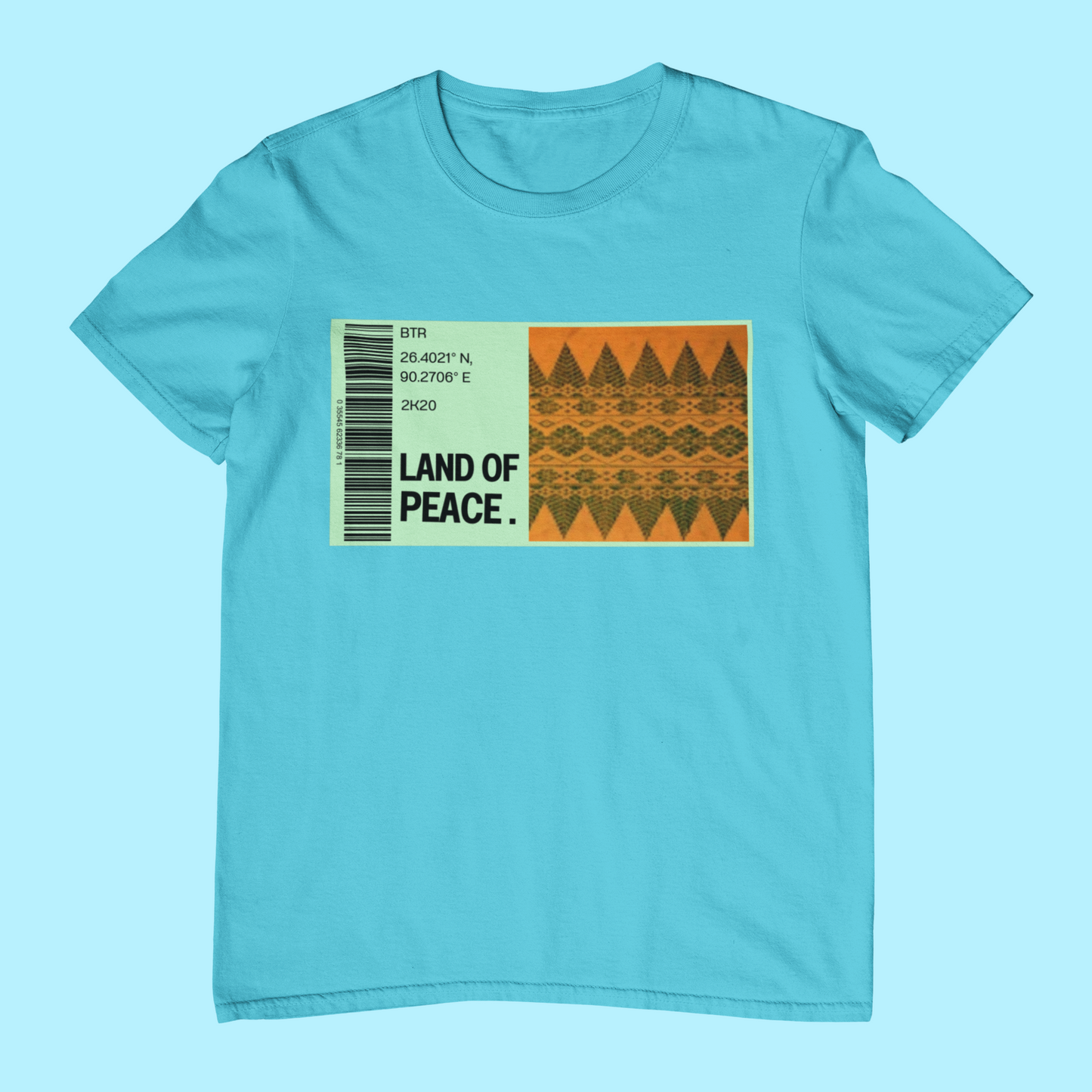 KOKRAJHAR (Unisex TShirt 180GSM Biowash Premium Cotton)