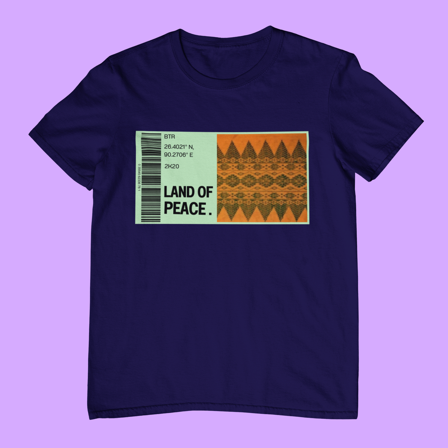 KOKRAJHAR (Unisex TShirt 180GSM Biowash Premium Cotton)
