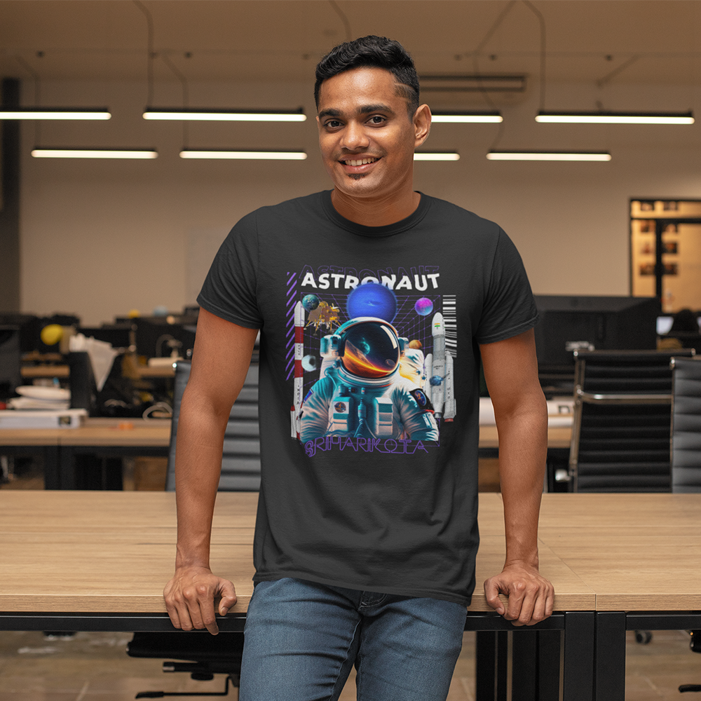 SRIHARIKOTA (Unisex TShirt 180GSM Biowash Cotton)