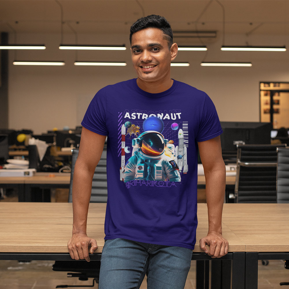 SRIHARIKOTA (Unisex TShirt 180GSM Biowash Cotton)