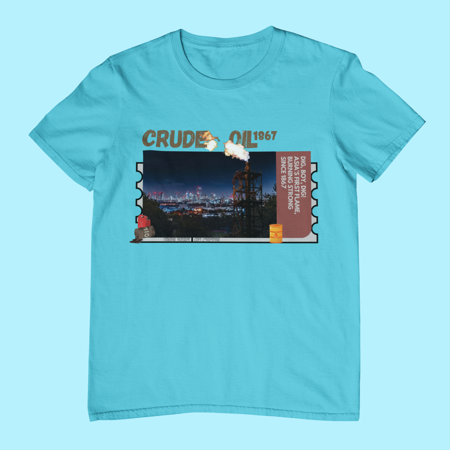 DIGBOI (Unisex TShirt 180GSM Biowash Premium Cotton)