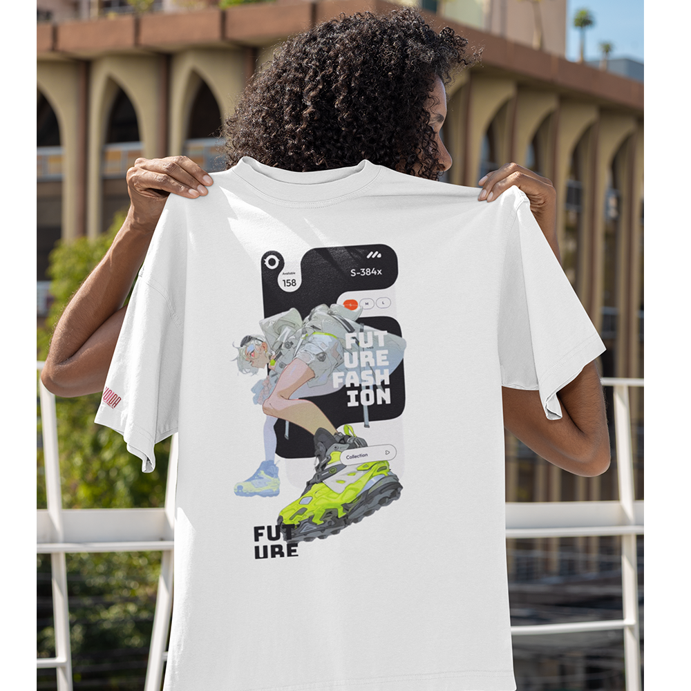 FUTURE FASHION Oversized T-Shirt 240GSM Biowash