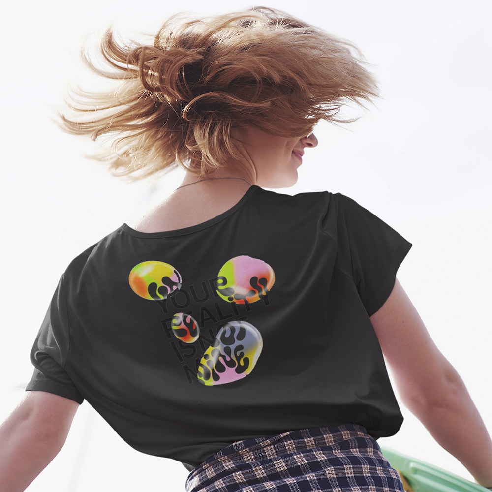 YOUR REALITY Oversized T-Shirt 240GSM Biowash
