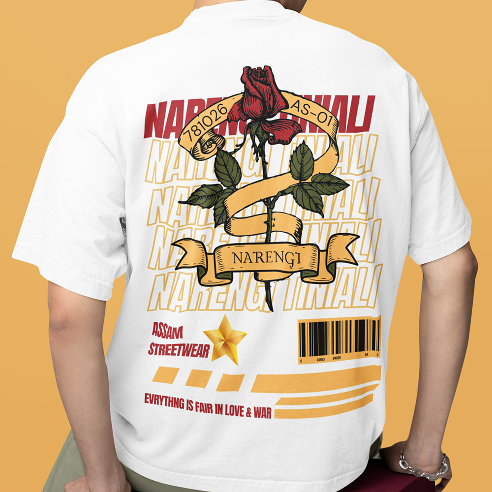 NARENGI (Unisex OVERSIZED TShirt 250GSM TOP QUALITY Cotton)