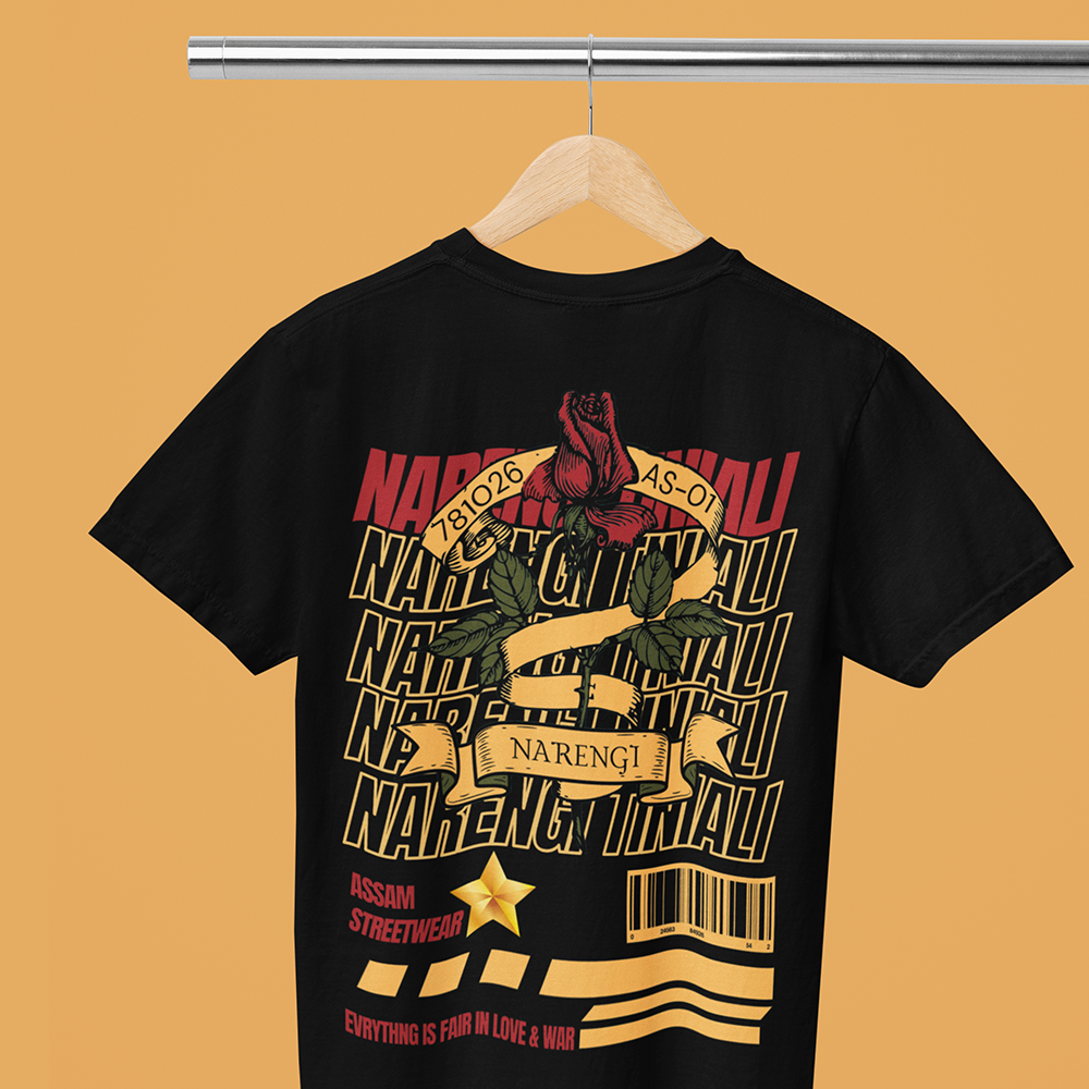 NARENGI (Unisex OVERSIZED TShirt 250GSM TOP QUALITY Cotton)