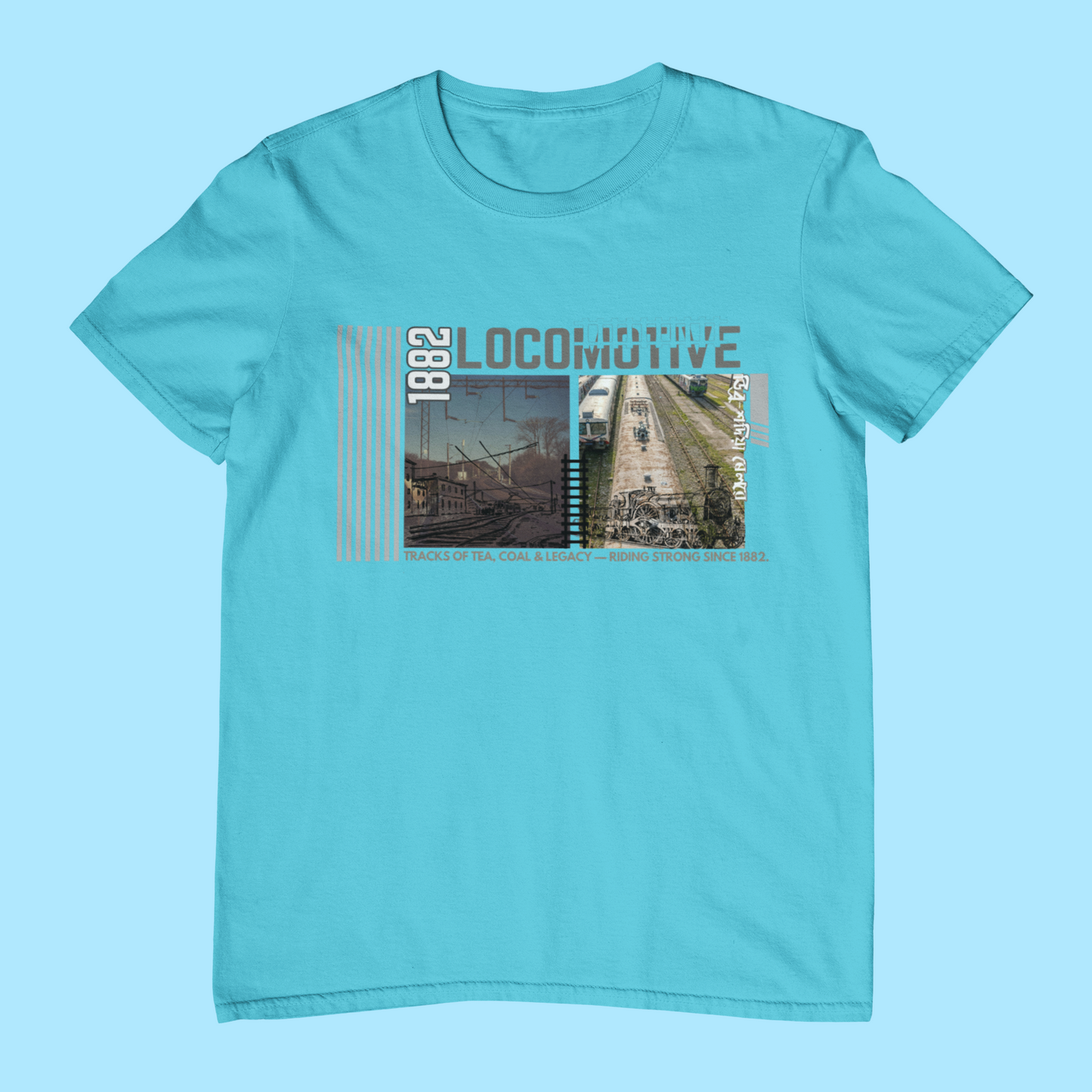 DIBRUGARH (Unisex TShirt 180GSM Biowash Premium Cotton)