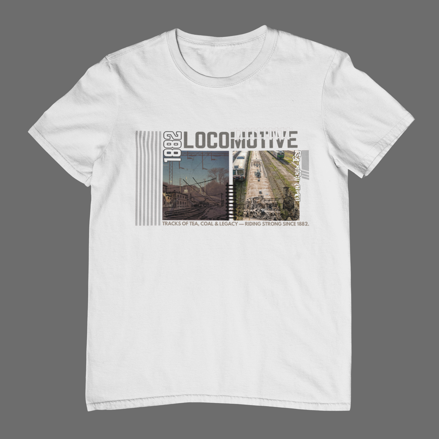DIBRUGARH (Unisex TShirt 180GSM Biowash Premium Cotton)