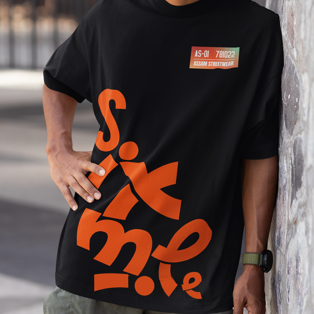 SIX MILE (Unisex OVERSIZED TShirt 250GSM TOP QUALITY Cotton)