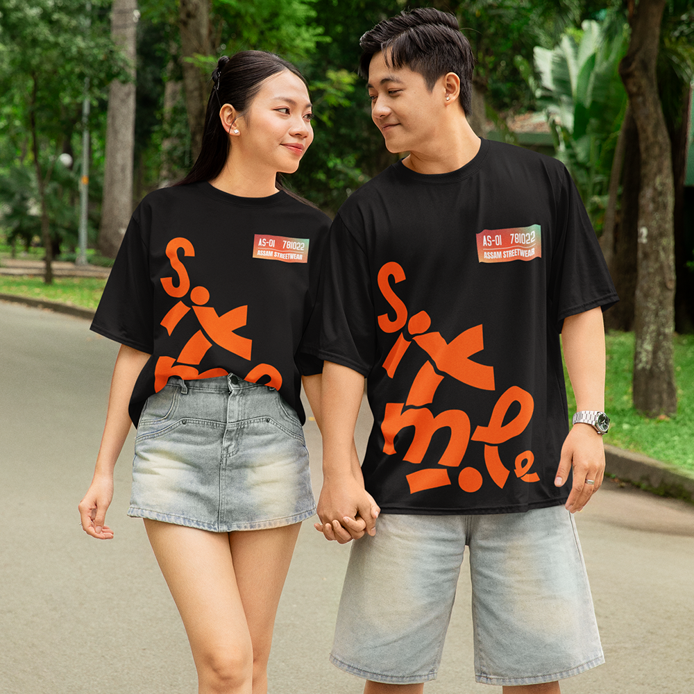 SIX MILE (Unisex OVERSIZED TShirt 250GSM TOP QUALITY Cotton)