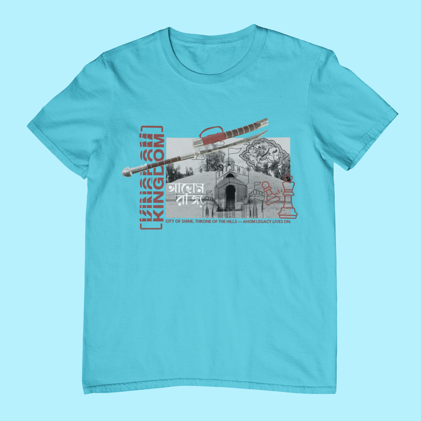 CHARAIDEO (Unisex TShirt 180GSM Biowash Premium Cotton)
