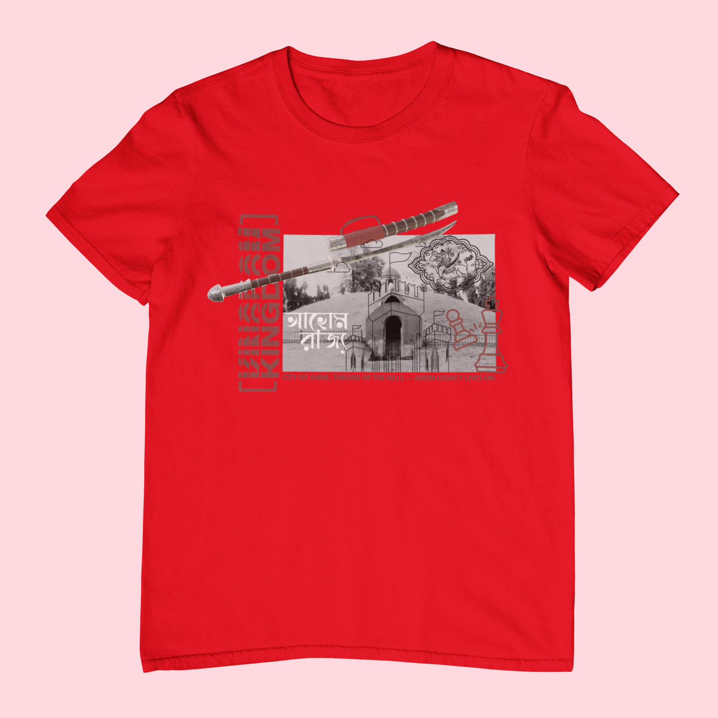 CHARAIDEO (Unisex TShirt 180GSM Biowash Premium Cotton)