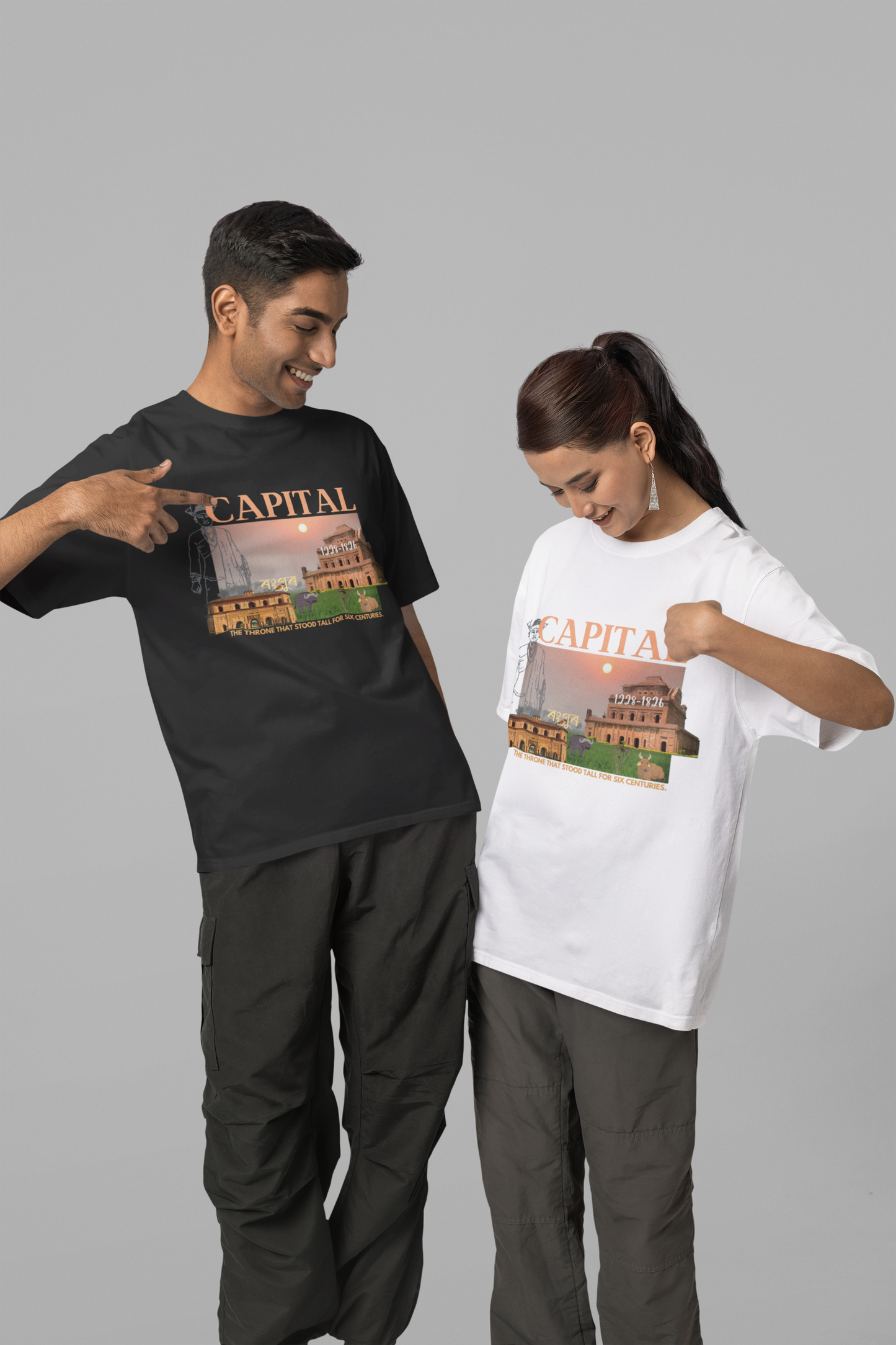 SIBSAGAR (Unisex TShirt 180GSM Biowash Premium Cotton)