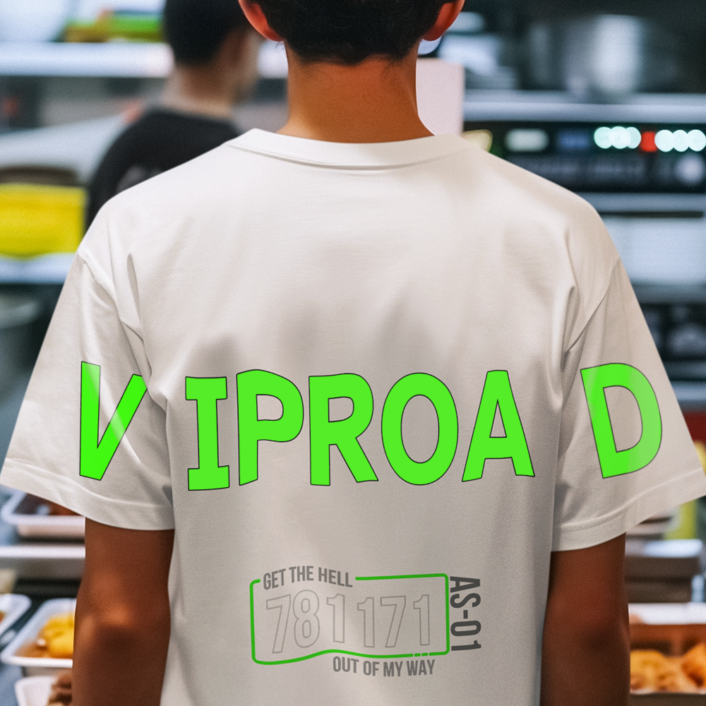 VIP ROAD (Unisex OVERSIZED TShirt 250GSM TOP QUALITY Cotton)
