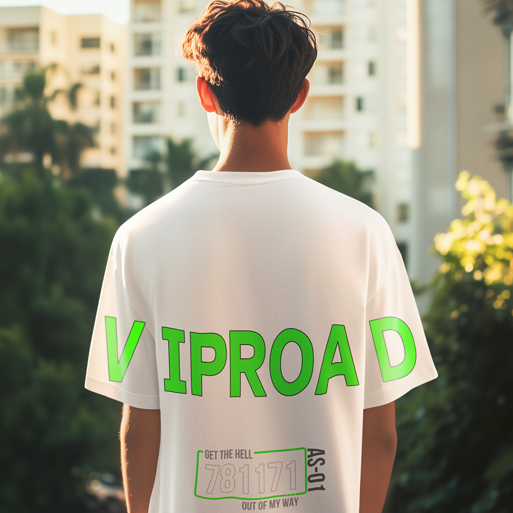 VIP ROAD (Unisex OVERSIZED TShirt 250GSM TOP QUALITY Cotton)