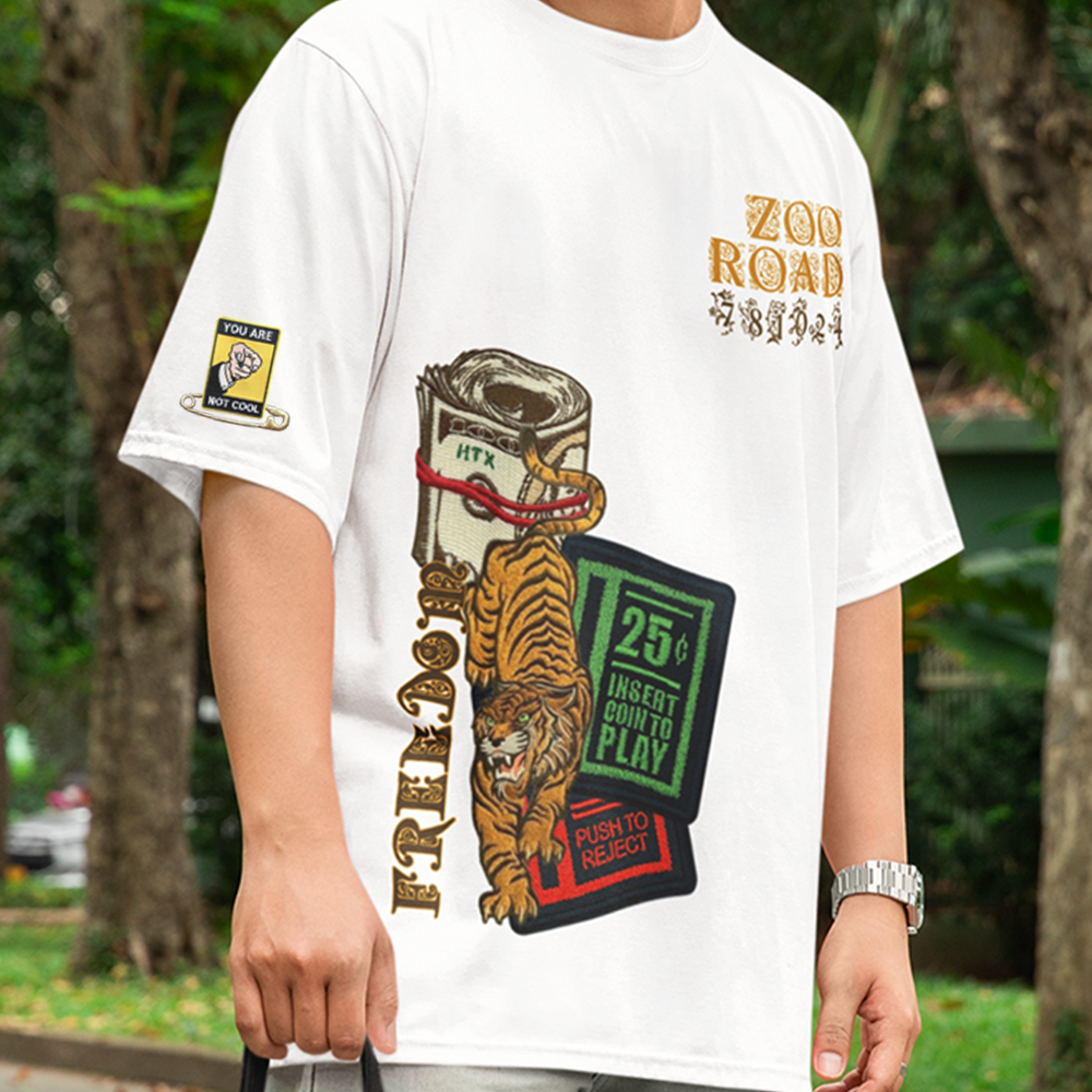 ZOO ROAD (Unisex OVERSIZED TShirt 250GSM TOP QUALITY Cotton)