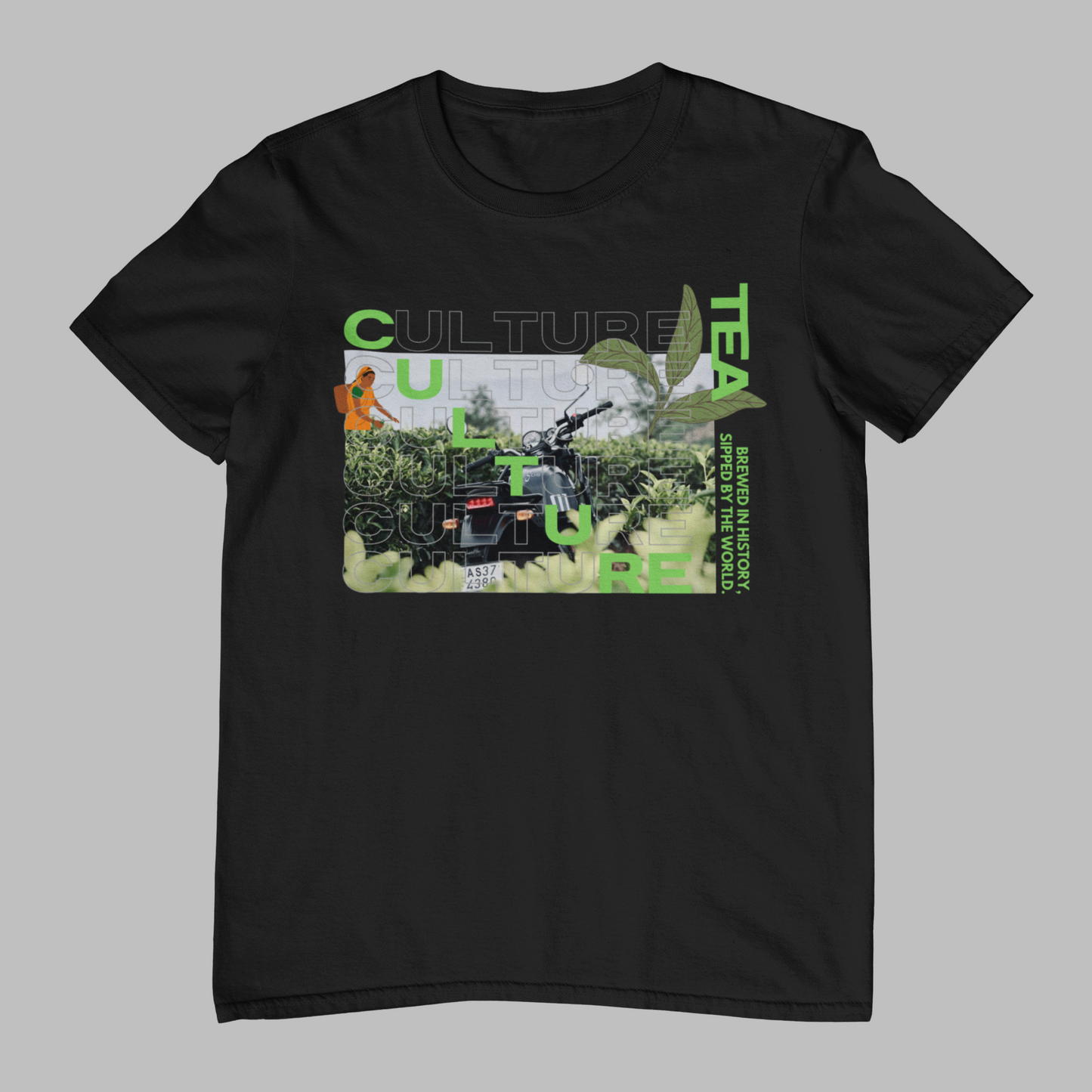 JORHAT (Unisex TShirt 180GSM Biowash Premium Cotton)