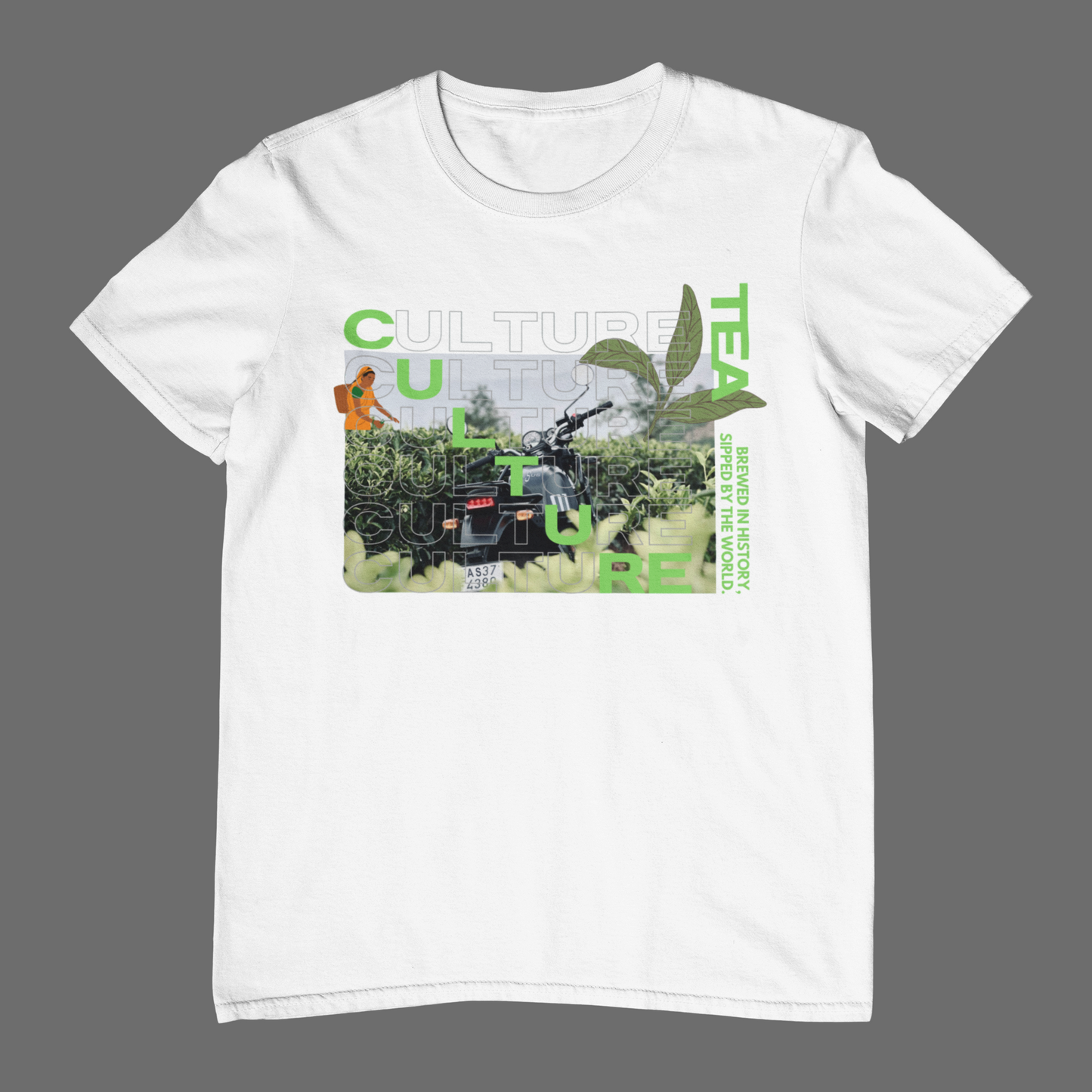 JORHAT (Unisex TShirt 180GSM Biowash Premium Cotton)