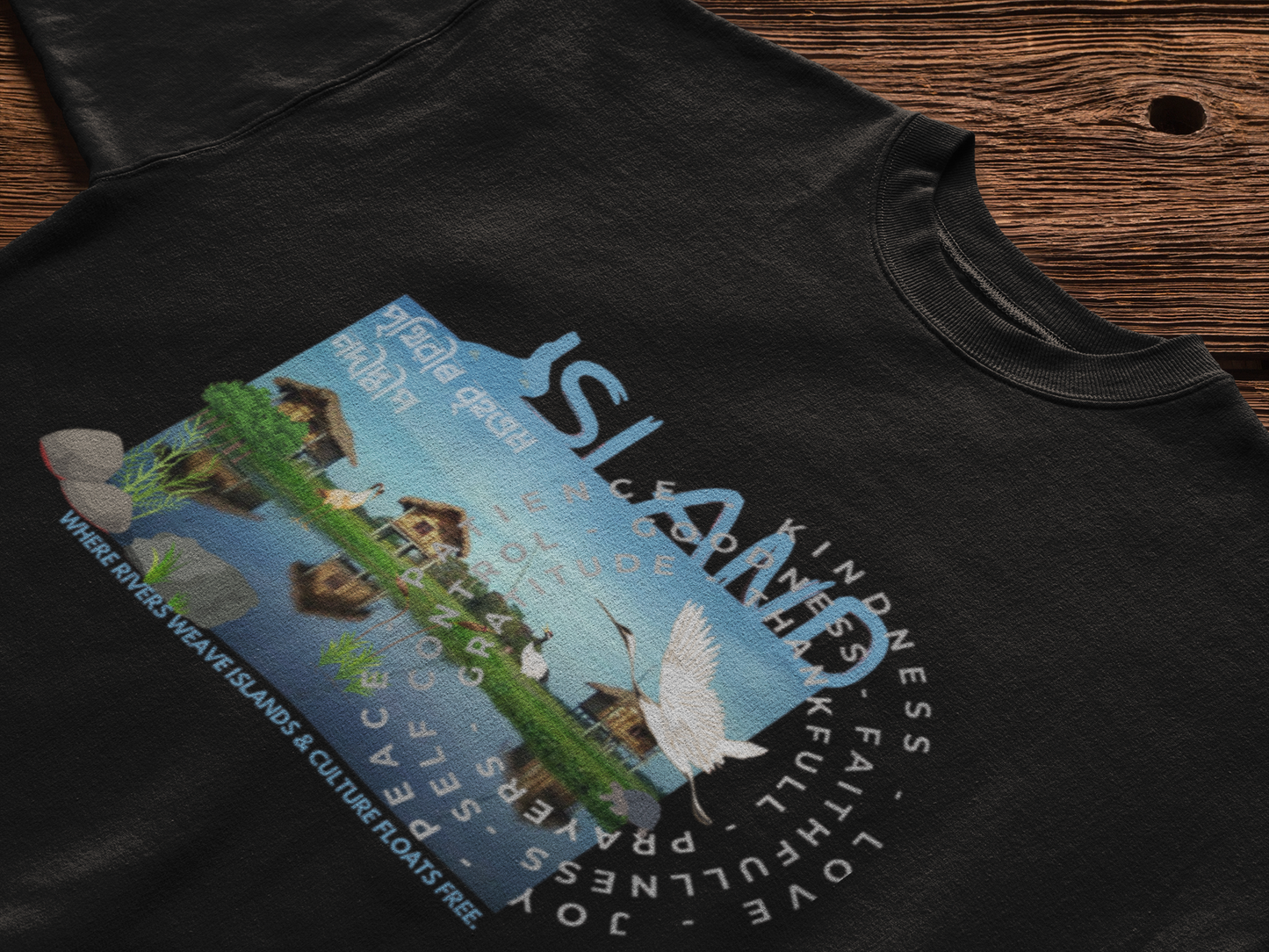 MAJULI (Unisex TShirt 180GSM Biowash Premium Cotton)