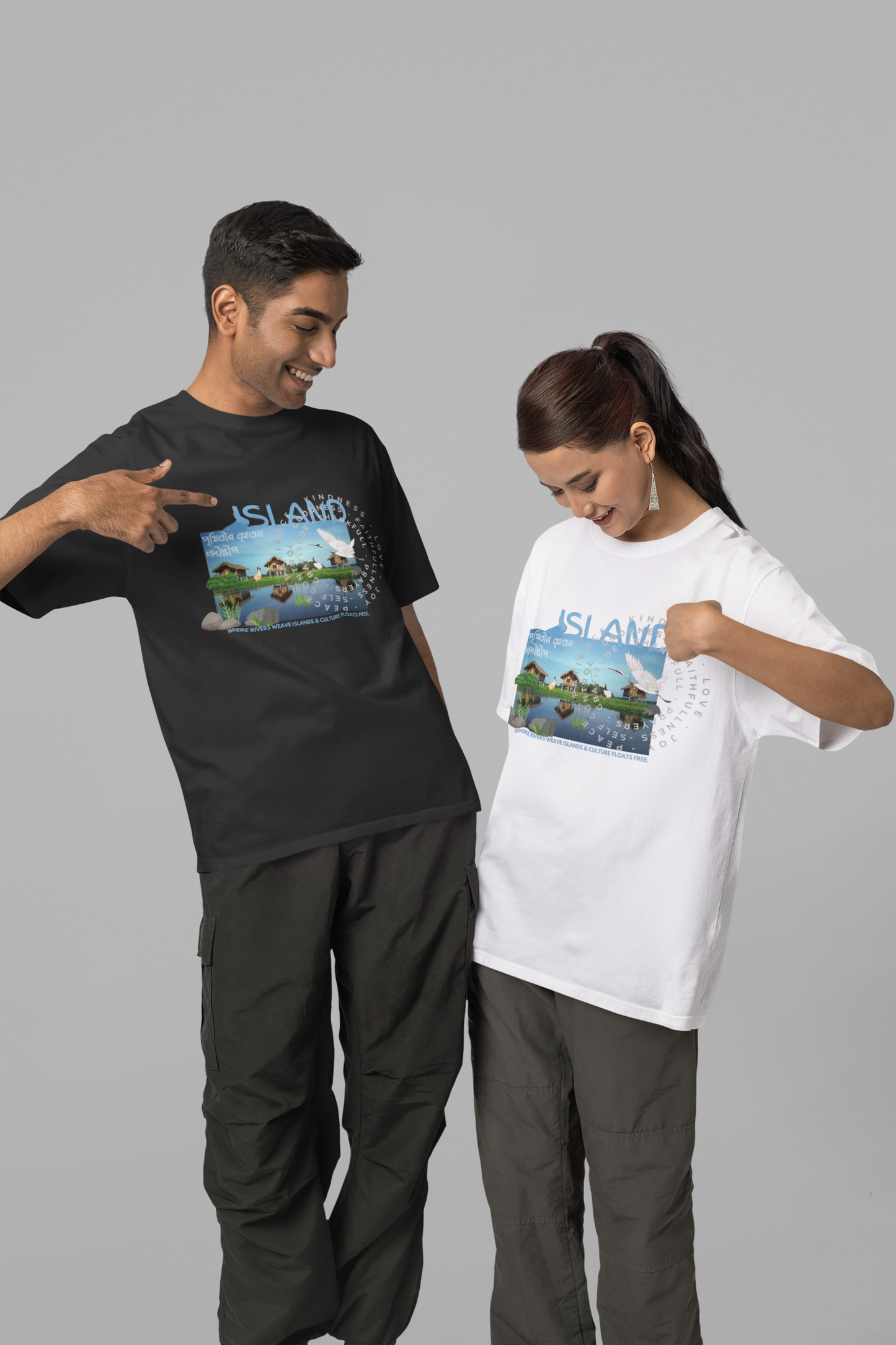 MAJULI (Unisex TShirt 180GSM Biowash Premium Cotton)
