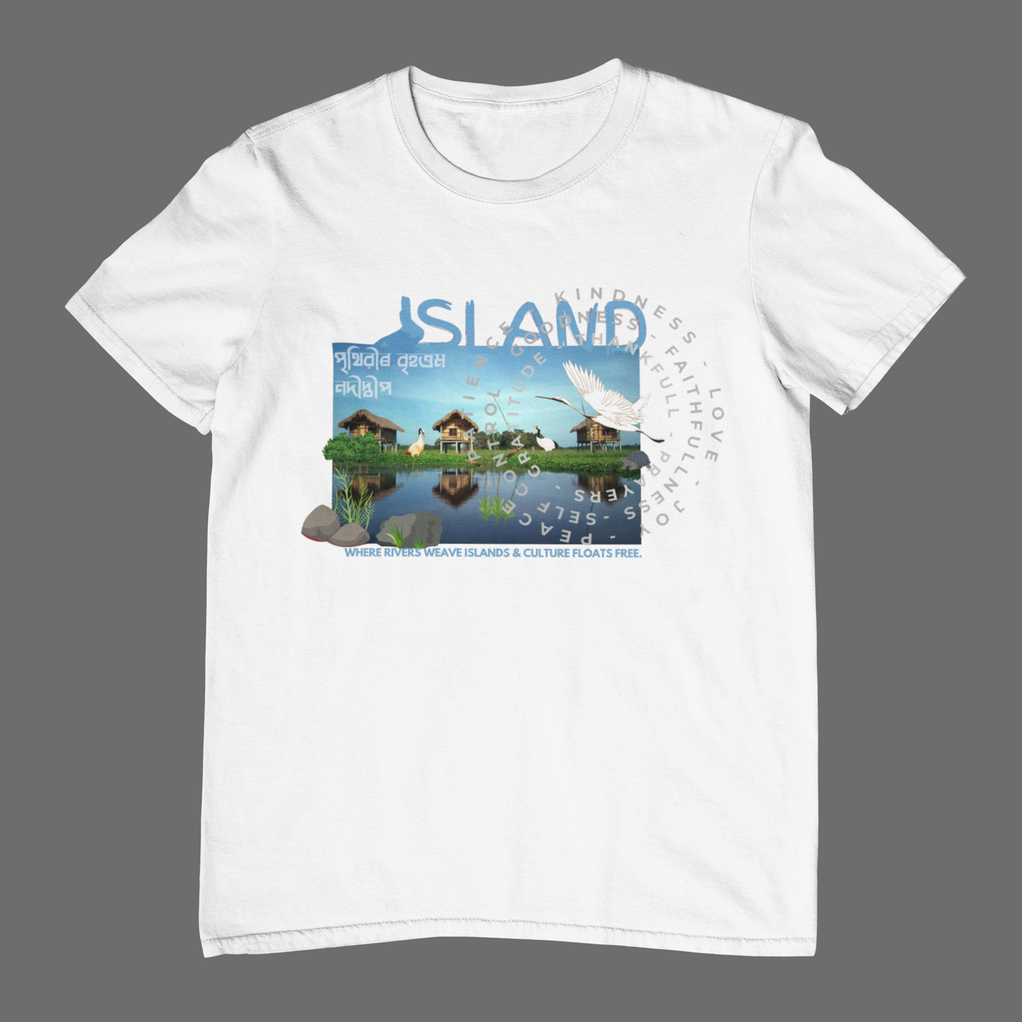 MAJULI (Unisex TShirt 180GSM Biowash Premium Cotton)