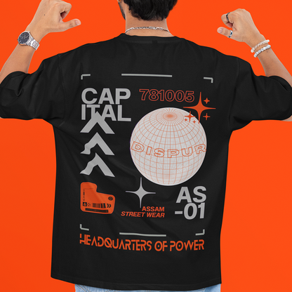 DISPUR  (Unisex OVERSIZED TShirt 250GSM TOP QUALITY Cotton)