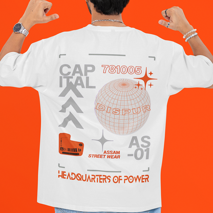DISPUR  (Unisex OVERSIZED TShirt 250GSM TOP QUALITY Cotton)