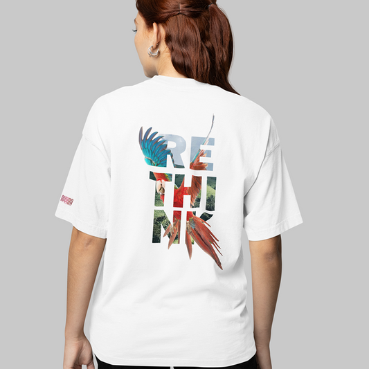 RETHINK  Oversized T-Shirt  240GSM Biowash